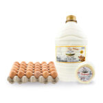 Jersey Paket 4 - 5 Lt Jersey Süt + 30'lu Yumurta + 500 Gr Tereyağı