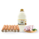 Jersey Paket 5 - 3 Lt Jersey Süt + 30'lu Yumurta + Köy Tavuğu (1,3-1,5 Kg)